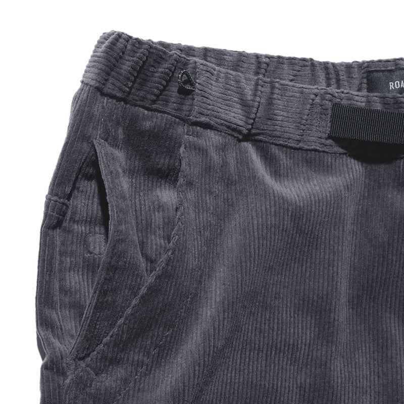 ROARK パンツ TRAVEL PANT CORDUROY - RELAX グレー 商品画像 クローズアップ 3