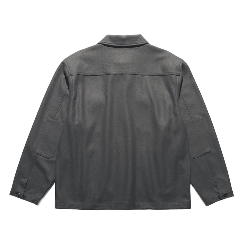 ROARK L/Sシャツ NORDSMAN CPO SHIRT (Cactus) 商品画像 背面