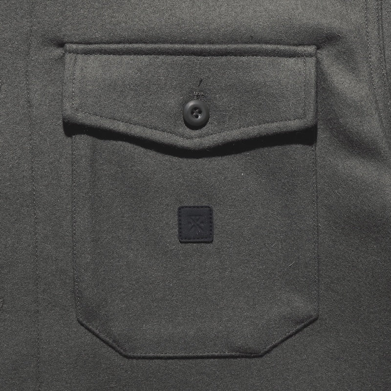 ROARK L/Sシャツ NORDSMAN CPO SHIRT (Cactus) 商品画像 ポケット