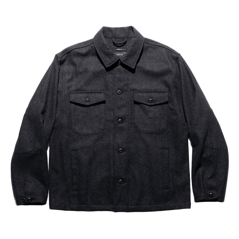 ROARK L/Sシャツ NORDSMAN CPO SHIRT (Jet Black) 商品画像 正面