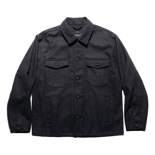 ROARK L/Sシャツ NORDSMAN CPO SHIRT (Jet Black) 商品画像 正面