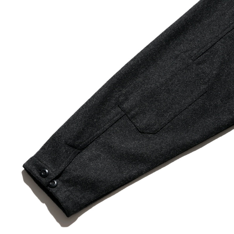 ROARK L/Sシャツ NORDSMAN CPO SHIRT (Jet Black) 商品画像 袖