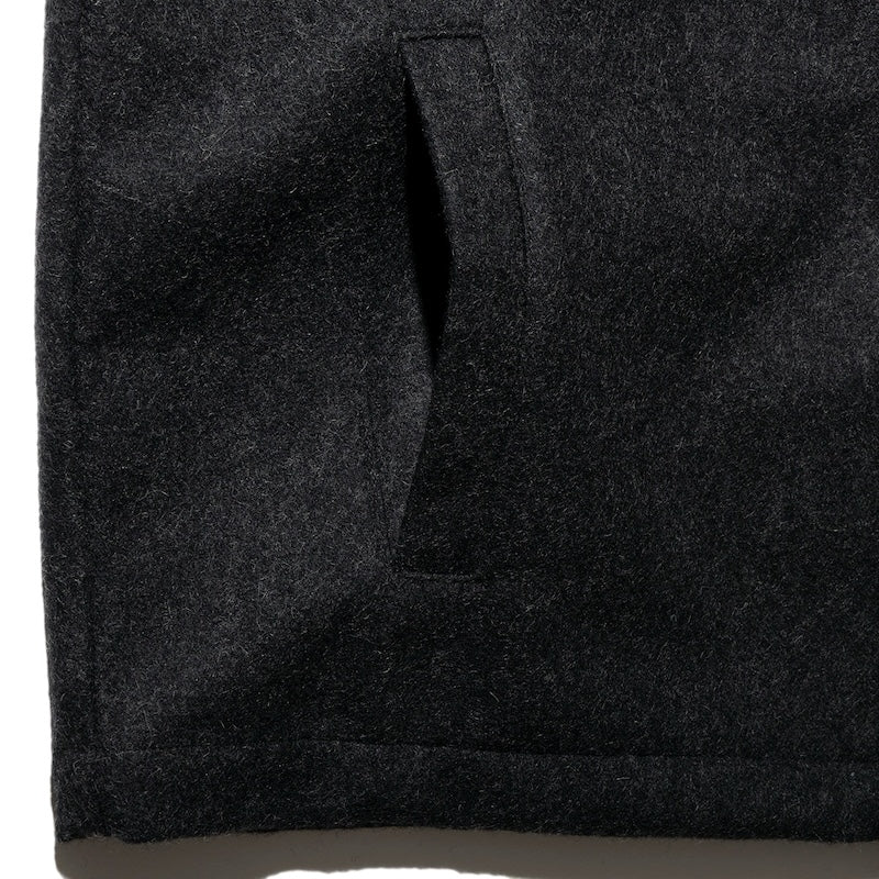 ROARK L/Sシャツ NORDSMAN CPO SHIRT (Jet Black) 商品画像 サイドポケット