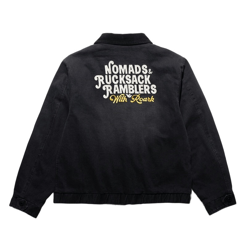 ROARK ジャケット CONVOY JACKET (Black) 商品画像 背面