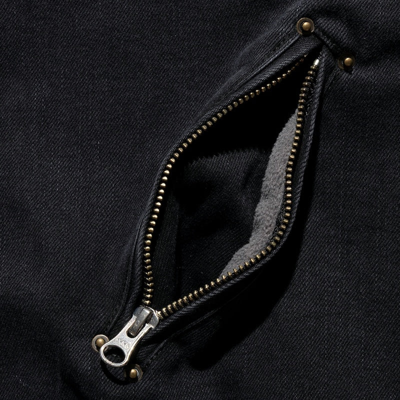 ROARK ジャケット CONVOY JACKET (Black) 商品画像 ファスナーポケット
