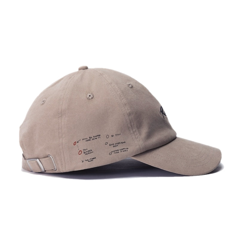 ROARK キャップ REPESENT 6PANEL CAP - MID (Khaki) 商品画像 右サイド