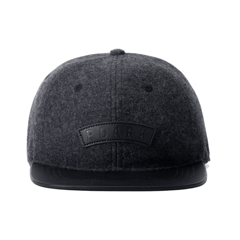 ROARK キャップ MEDIEVAL 6PANEL CAP - HIGH (Black) 商品画像 正面