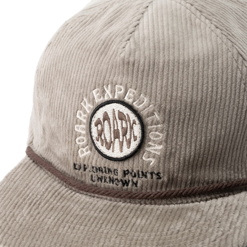 ROARK キャップ POINTS UNKNOWN 5PANEL CAP - HIGH (Sand) 商品画像 クローズアップ