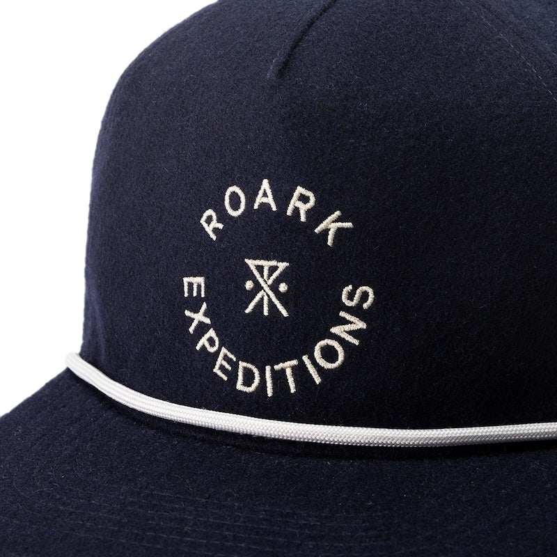 ROARK キャップ R.E 5PANEL CAP - MID (Navy) 商品画像 クローズアップ