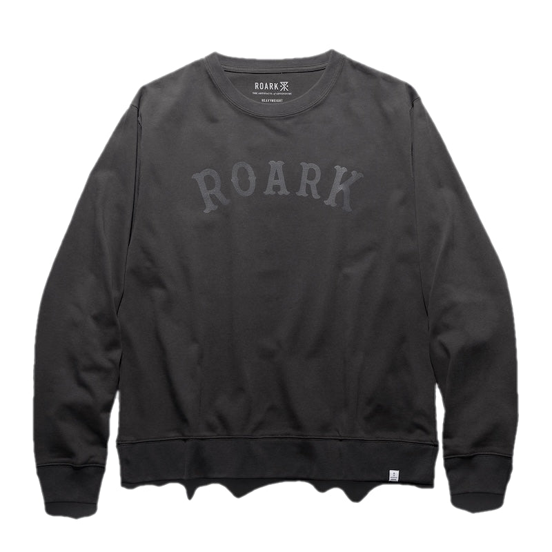 ROARK L/STシャツ MEDIVAL 14oz H/W L/S TEE (Charcoal) 商品画像 正面