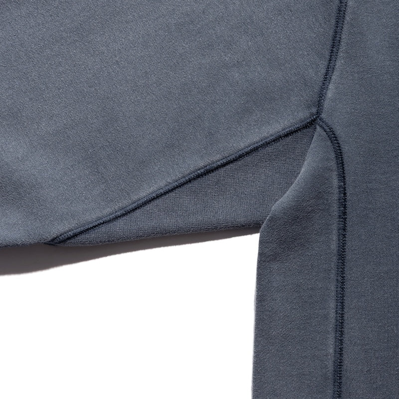 ROARK ジップパーカー ROAMIING F/Z HOOD SWEAT (Desert Navy) 商品画像 サイドリブ