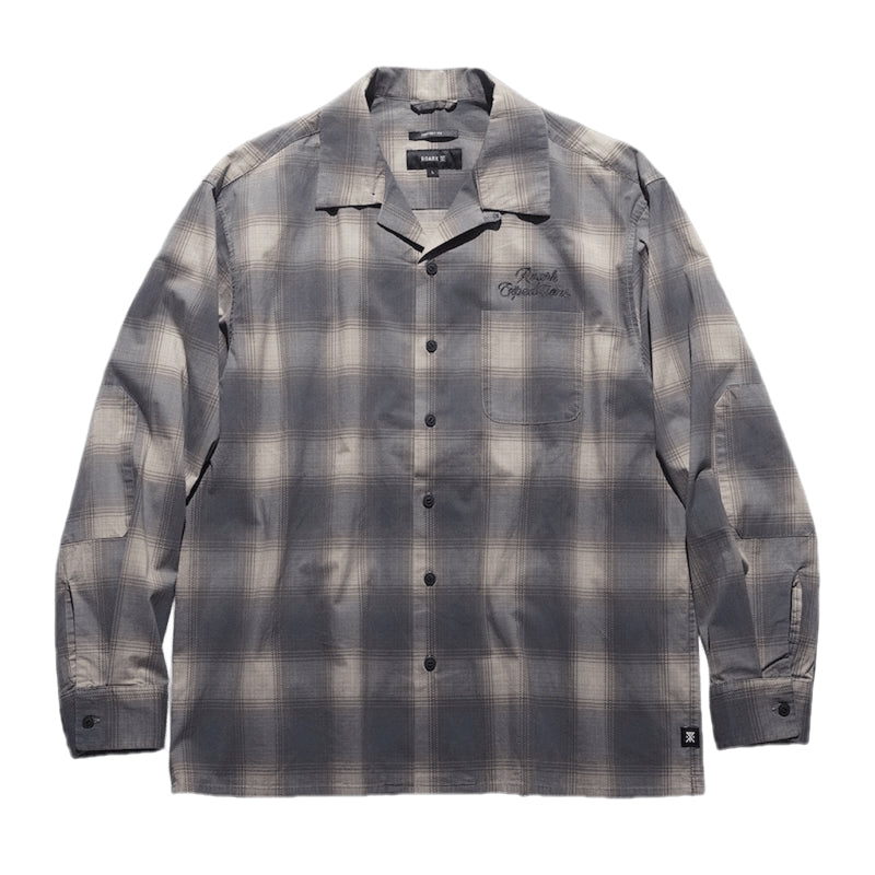 ROARK L/Sシャツ WILDCAMP LS SHIRT (Faded Brown) 商品画像 正面