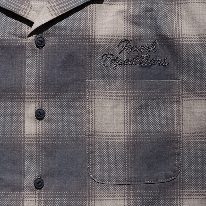 ROARK L/Sシャツ WILDCAMP LS SHIRT (Faded Brown) 商品画像 胸ポケット