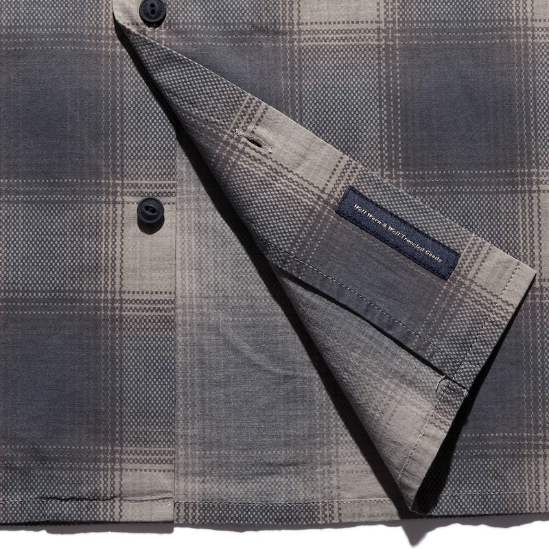 ROARK L/Sシャツ WILDCAMP LS SHIRT (Faded Brown) 商品画像 裾