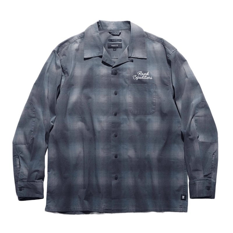 ROARK L/Sシャツ WILDCAMP LS SHIRT (Slate) 商品画像 正面