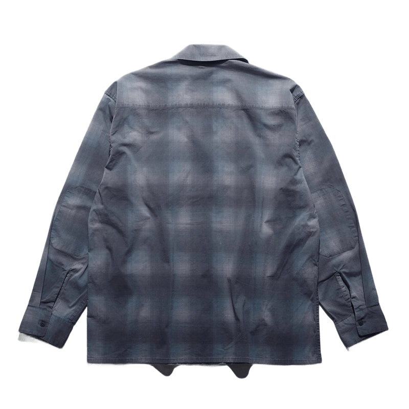 ROARK L/Sシャツ WILDCAMP LS SHIRT (Slate) 商品画像 背面