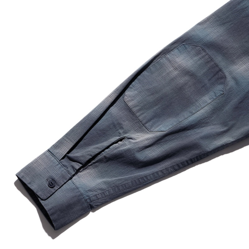 ROARK L/Sシャツ WILDCAMP LS SHIRT (Slate) 商品画像 袖