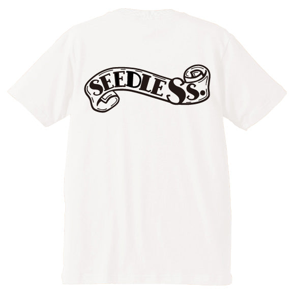 seedleSs　Tシャツ　"ROLLING LOGO42 9.1oz S/S TEE"　(White)