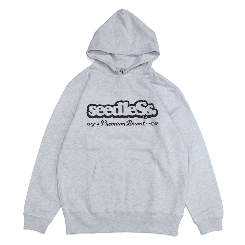 seedleSs　パーカー　"PREMIUM COOP LOGO HOODY 10oz"　(Ash Gray)