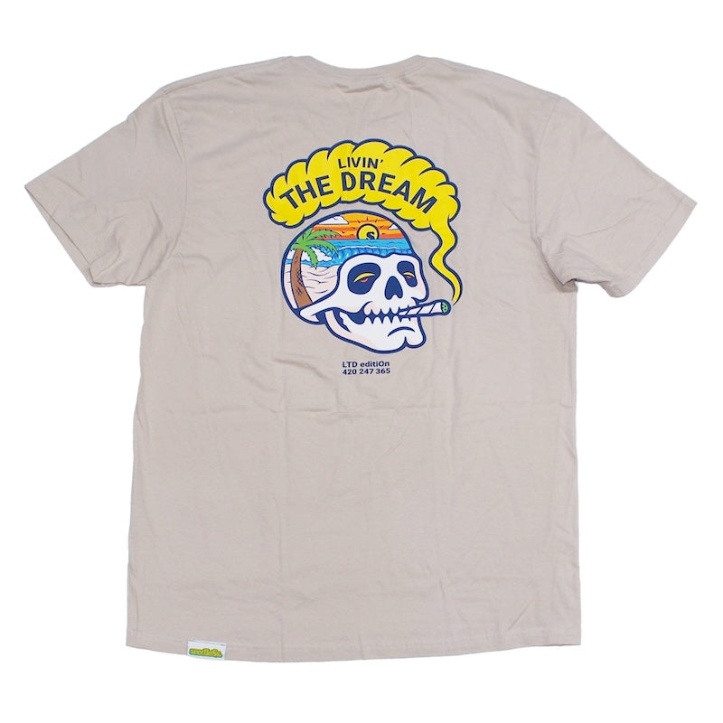 seedleSs　Tシャツ　"LTD SKULLY S/S TEE"　(Sand)