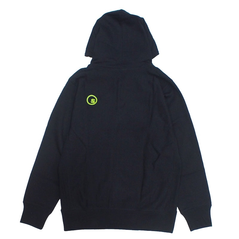 seedleSs　ジップパーカー　"COOP ZIP UP HOODY 12oz"　(Black)