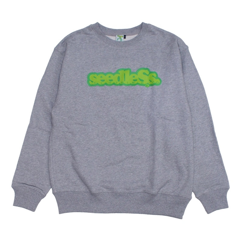 seedleSs　クルースウェット　"COOP CREW SWEAT 12oz"　(H.Gray)