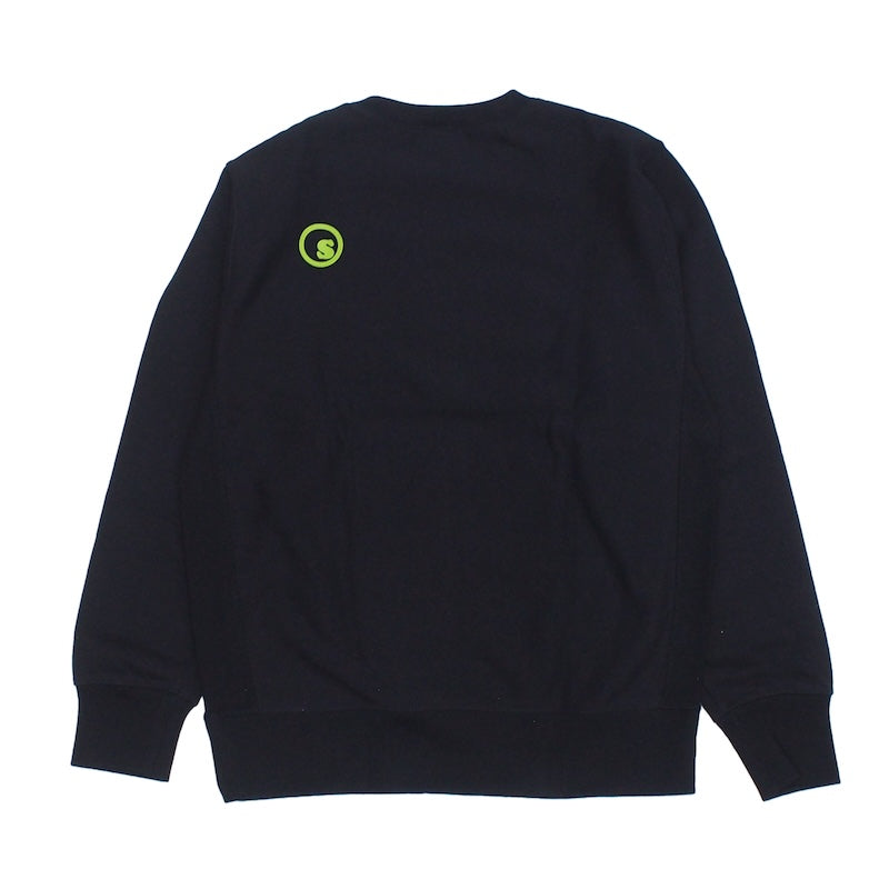 seedleSs　クルースウェット　"COOP CREW SWEAT 12oz"　(Black)