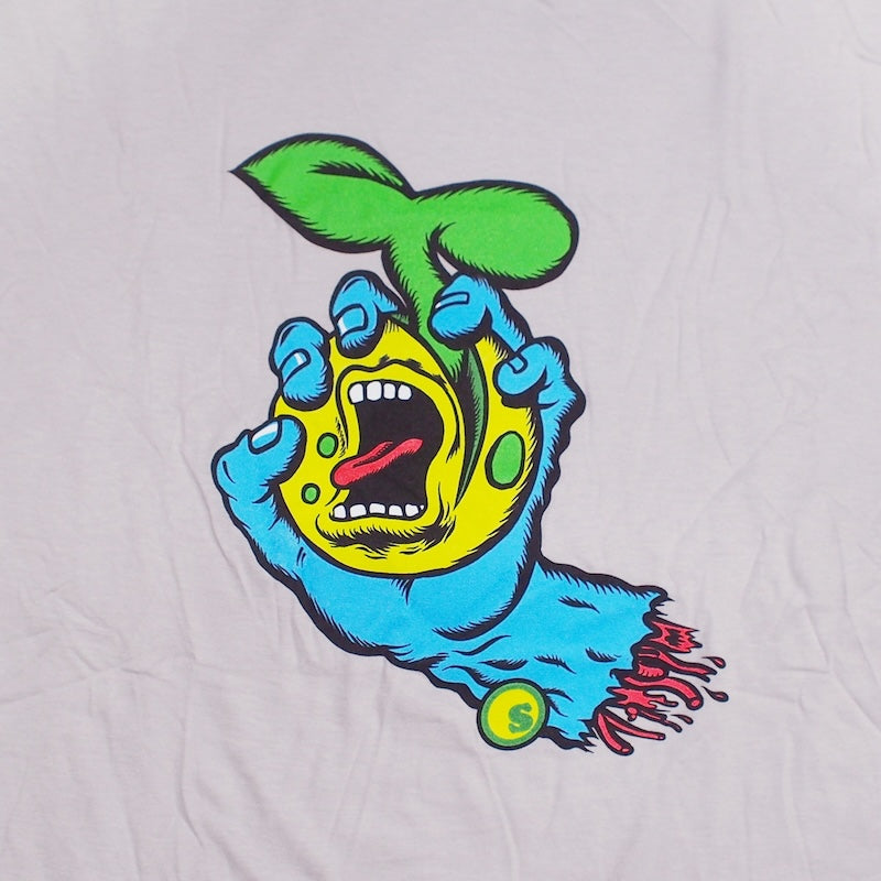 seedleSs Tシャツ SCREAM SPROUT S/S TEE グレー 商品画像 フロントプリント