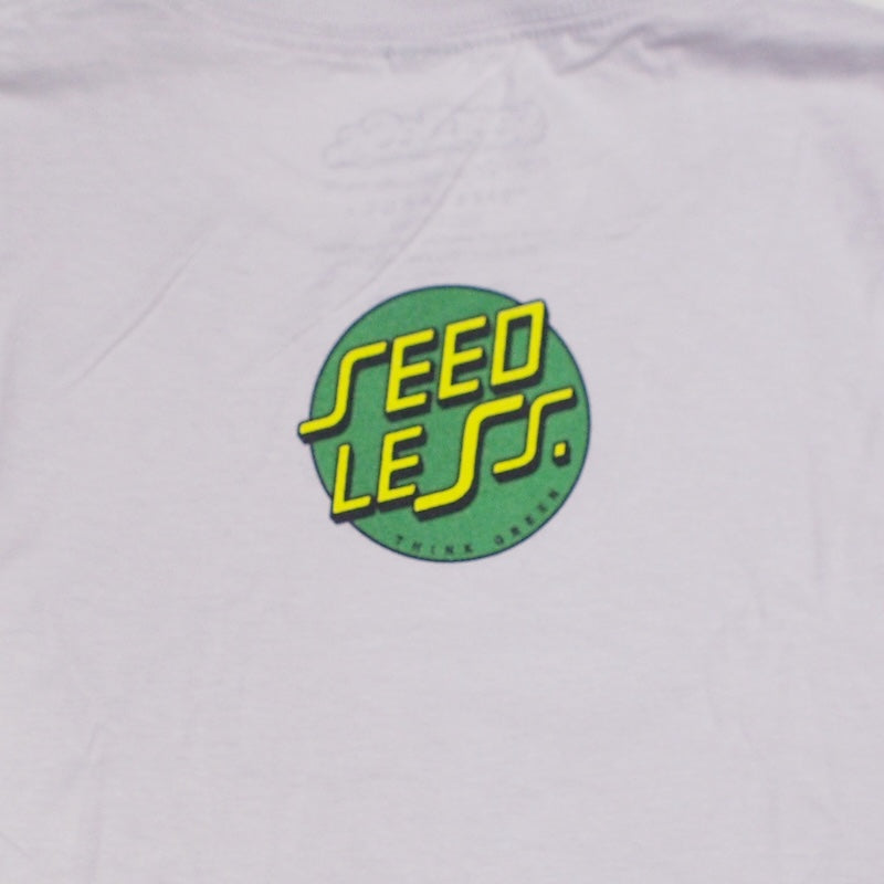 seedleSs Tシャツ SCREAM SPROUT S/S TEE グレー 商品画像 バックプリント