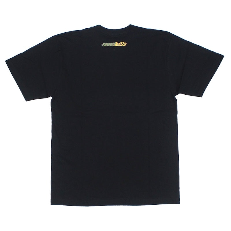seedleSs Tシャツ SD SKATELEAFMONSTER S/S TEE ブラック 商品画像 背面