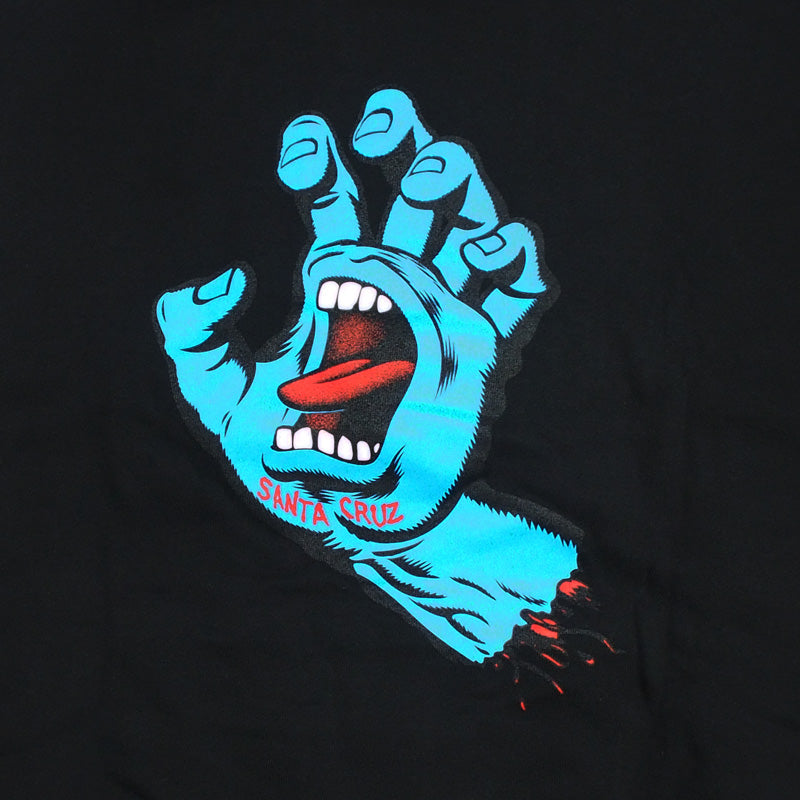 SANTACRUZ　パーカ　"SCREAMING HAND PULLOVER HOODIE" 　(Black)