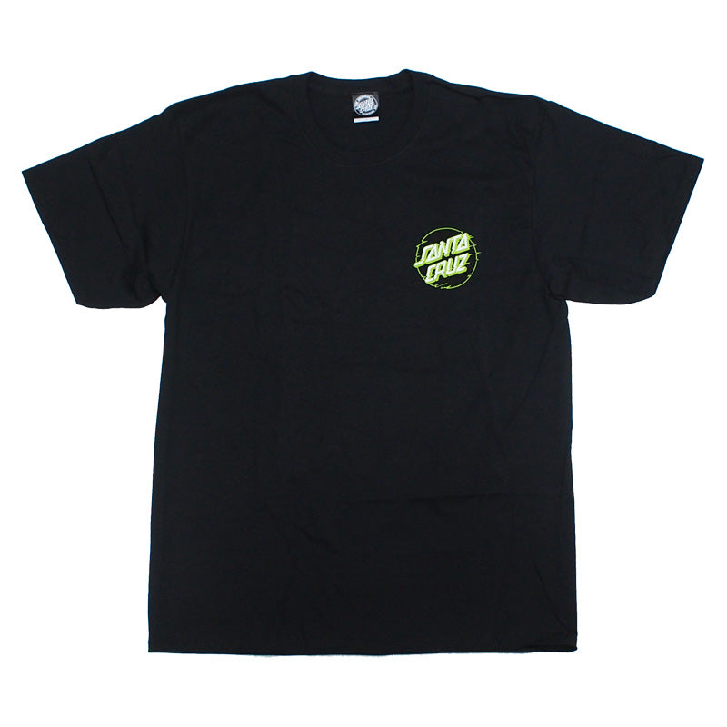 SANTA CRUZ　Tシャツ　"TOXIC SKULL TEE"　(Black)
