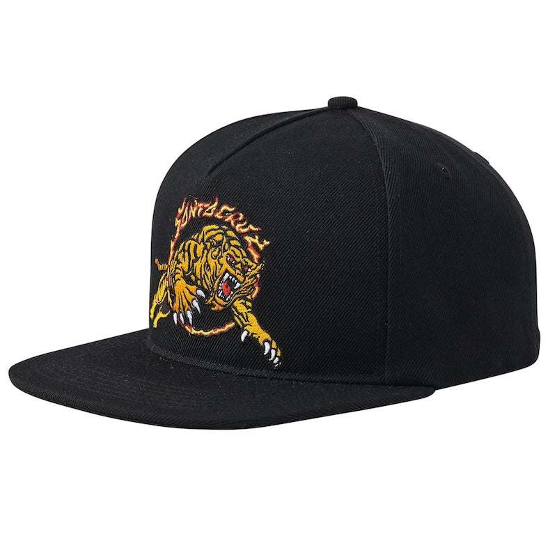 SANTA CRUZ　キャップ　"SALBA TIGER SNAPBACK CAP"　(Black)