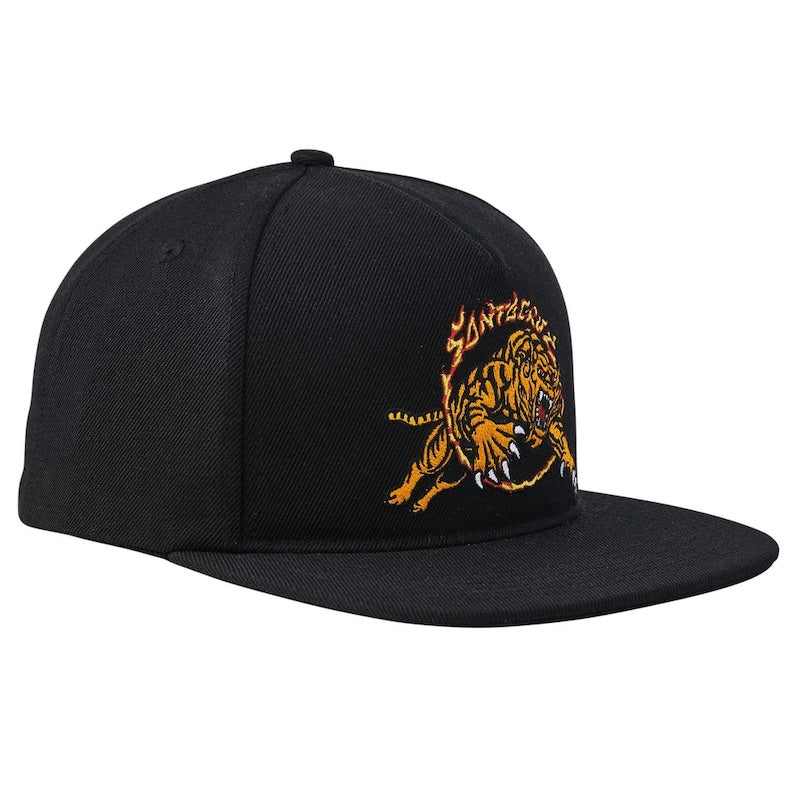 SANTA CRUZ　キャップ　"SALBA TIGER SNAPBACK CAP"　(Black)