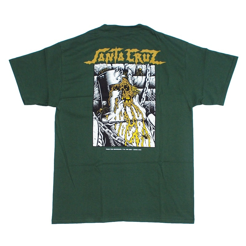 SANTA CRUZ　Tシャツ　"PACE DUNGEON TEE"　(Forest)