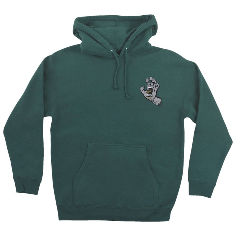 SANTACRUZ　パーカー　"SCREAMING HAND PULLOVER HOODIE" 　(Alpine Green)