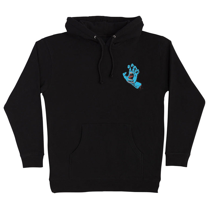 SANTACRUZ　パーカー　"SCREAMING HAND PULLOVER HOODIE" 　(Black)