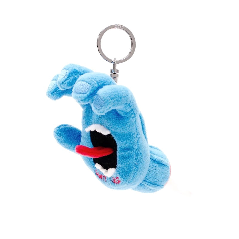 SANTA CRUZ　キーホルダー　"SCREAMING HAND KEYCHAIN"　(Blue)