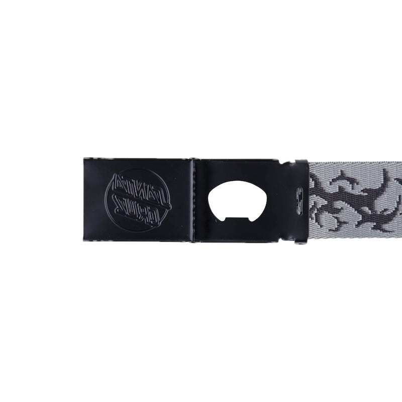 SANTA CRUZ WEBベルト OPUS DOT WEB BELT グレー　バックル