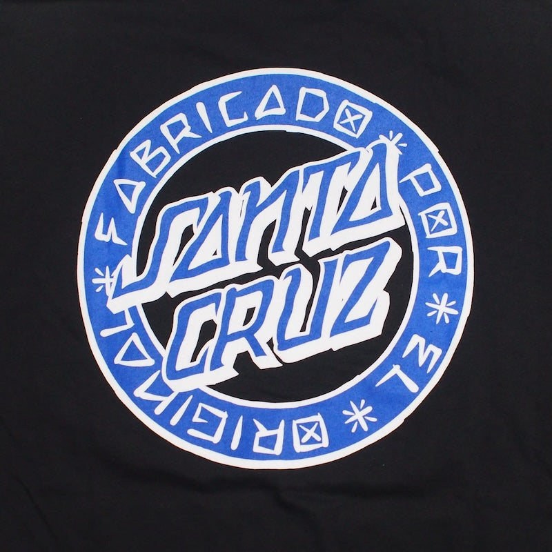 SANTA CRUZ　Tシャツ　"LOCO DOT TEE"　(Black)