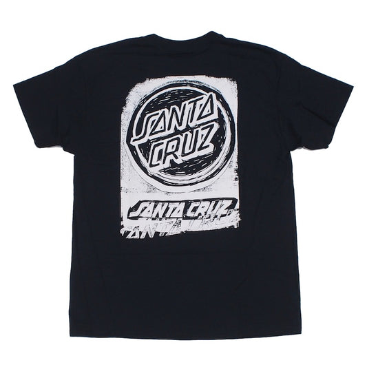 SANTA CRUZ　Tシャツ　"CUT OPUS TEE"　(Black)