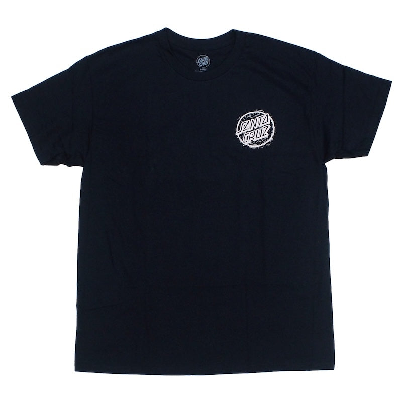 SANTA CRUZ　Tシャツ　"CUT OPUS TEE"　(Black)