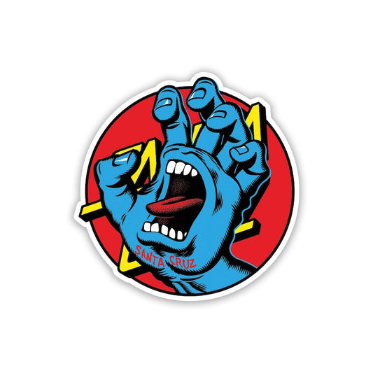SANTA CRUZ ステッカー HAND DOT STICKER 3.5' 商品画像