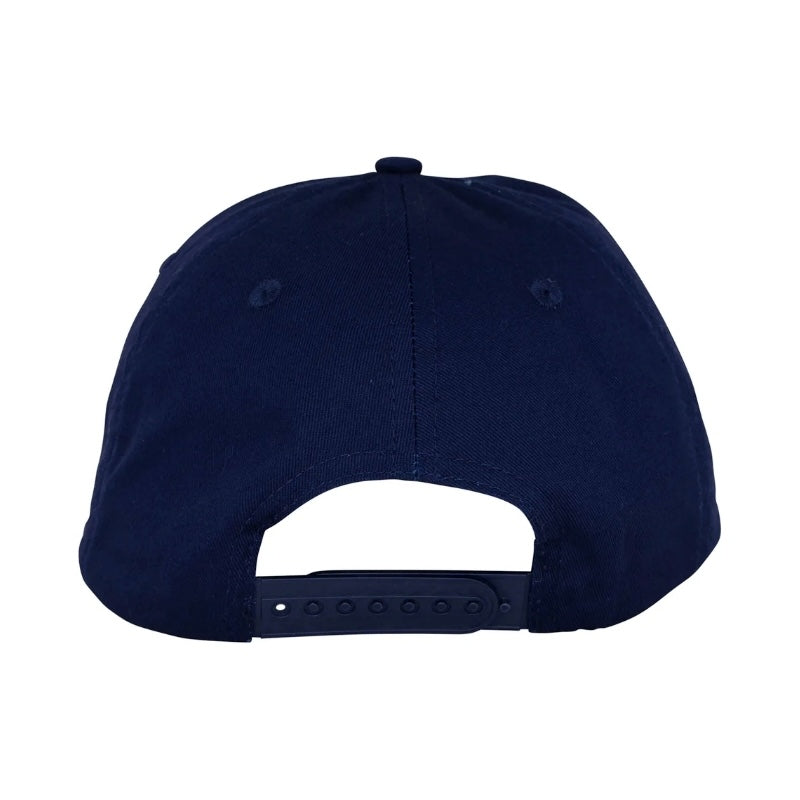 SANTA CRUZ キャップ STRIP FELT SNAPBACK CAP ネイビー 商品画像 背面
