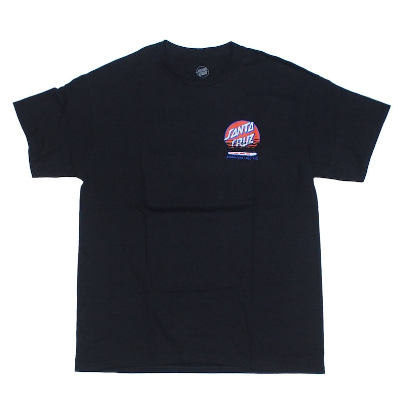 SANTA CRUZ Tシャツ ARTIFICAL HAND TEE ブラック 商品画像 正面
