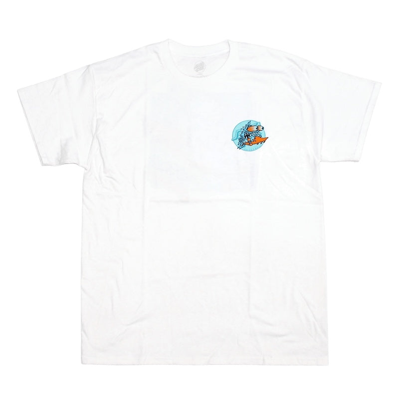 SANTA CRUZ Tシャツ MEEK SLASHER BOX TEE ホワイト | ストリート