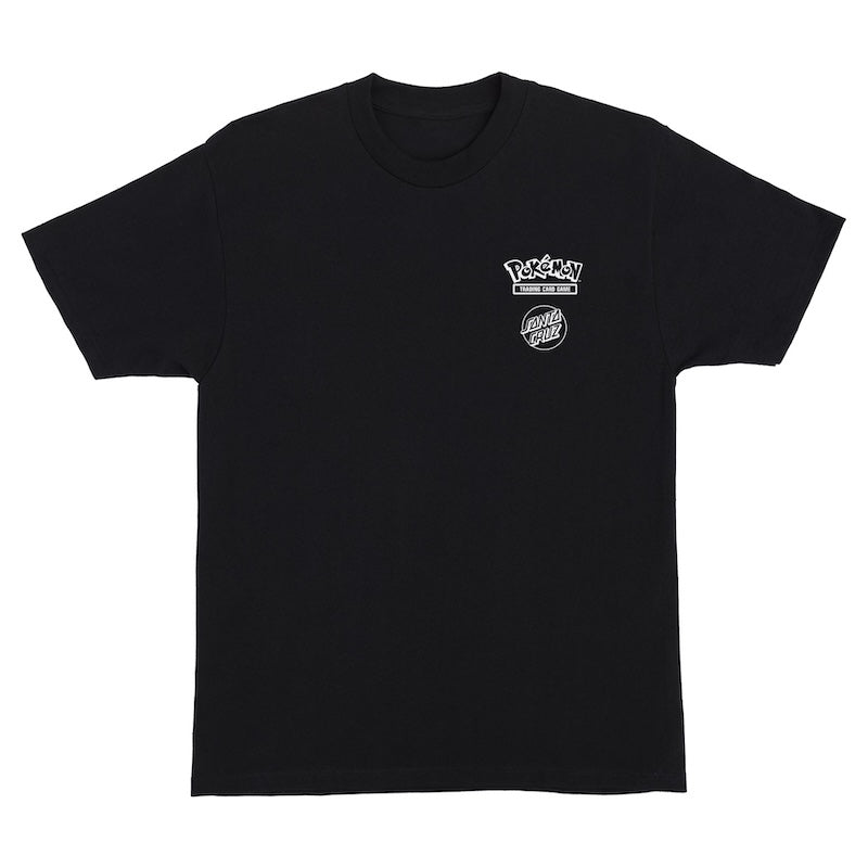 SANTA CRUZ x POKÉMON Tシャツ POKÉMON POWER DOT S/S T-SHIRT ブラック 商品画像 正面