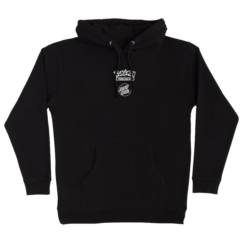 SANTA CRUZ x POKÉMON パーカー POKÉMON POWER DOT P/O HOOD ブラック 商品画像 正面