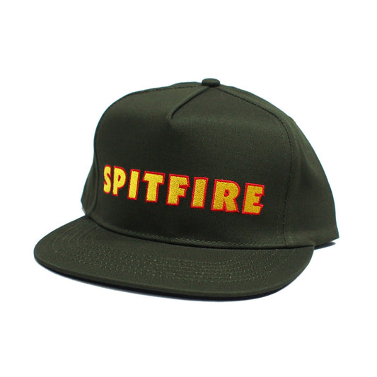 SPITFIRE　キャップ　"LTB SCRIPT SNAPBACK CAP"　(Olive)