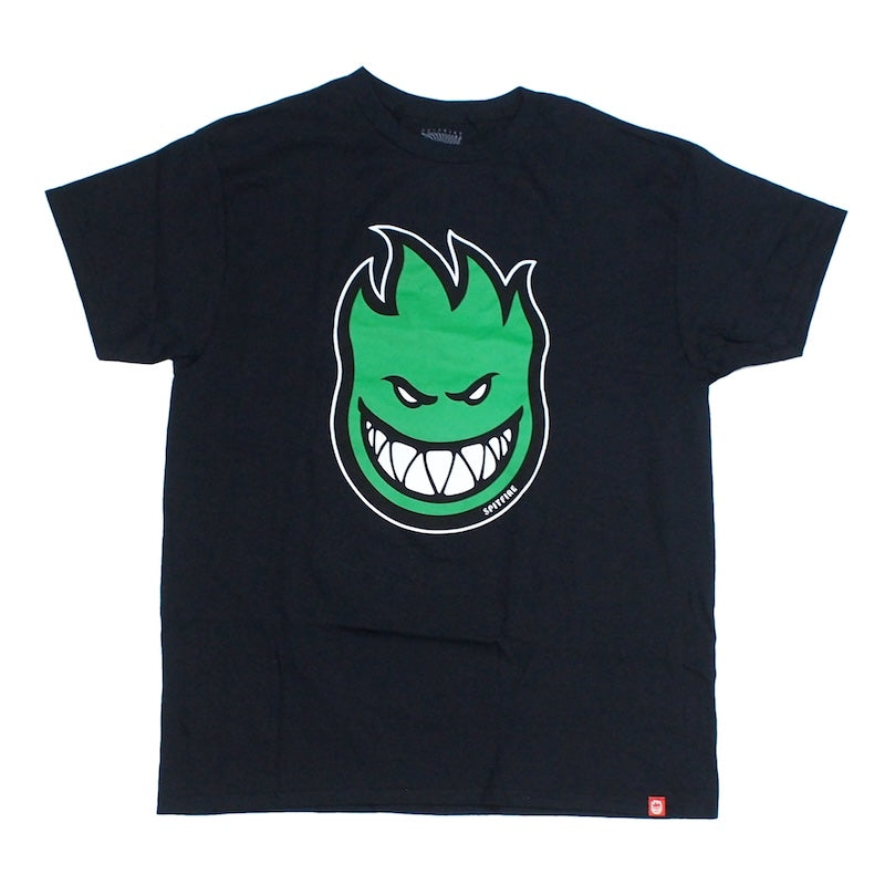 SPITFIRE　Tシャツ　"BIGHEAD FILL TEE"　(Black / Green)